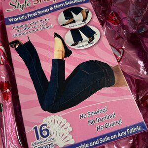 Style Snaps, The World's First Snap & Hem Solution!